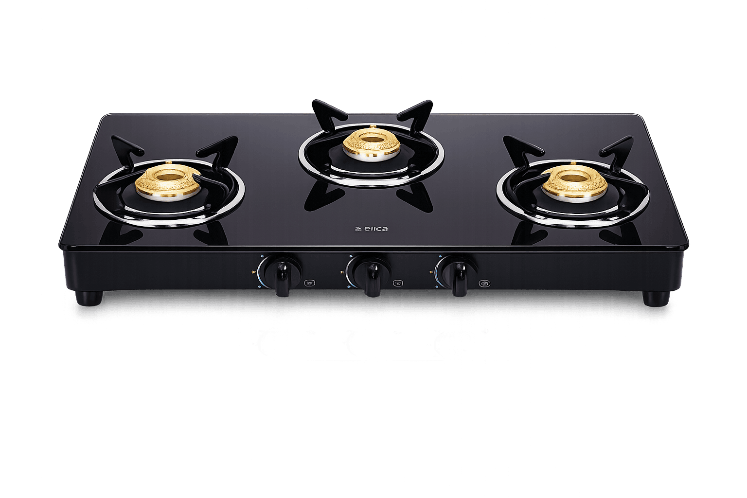 Elica 703 CT VETRO BLK/SS